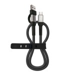 Cablu USB A la USB-C Muvit for Change Negru