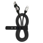 Cablu USB A la USB-C Muvit for Change Negru