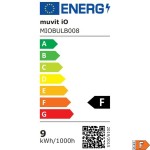 Bec Inteligent Muvit 8,5 W E27 2700 K 6500 K 800 lm Wi-Fi LED Alb