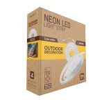 Benzi LED muvit iO iO Alb rece Transparent 5 m Neon