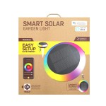 Lampă solară Muvit MIOSGL001 G 1,5 W Alb Multicolor E27 IP65 RGB (2700 K) (6500 K)