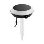 Lampă solară Muvit MIOSGL001 G 1,5 W Alb Multicolor E27 IP65 RGB (2700 K) (6500 K)