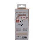 Căști cu Microfon Myway Negru