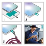 Șnur telefon mobil Myway Albastru Roșu