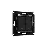 Întrerupător lumină Shelly WS2 BLACK Negru