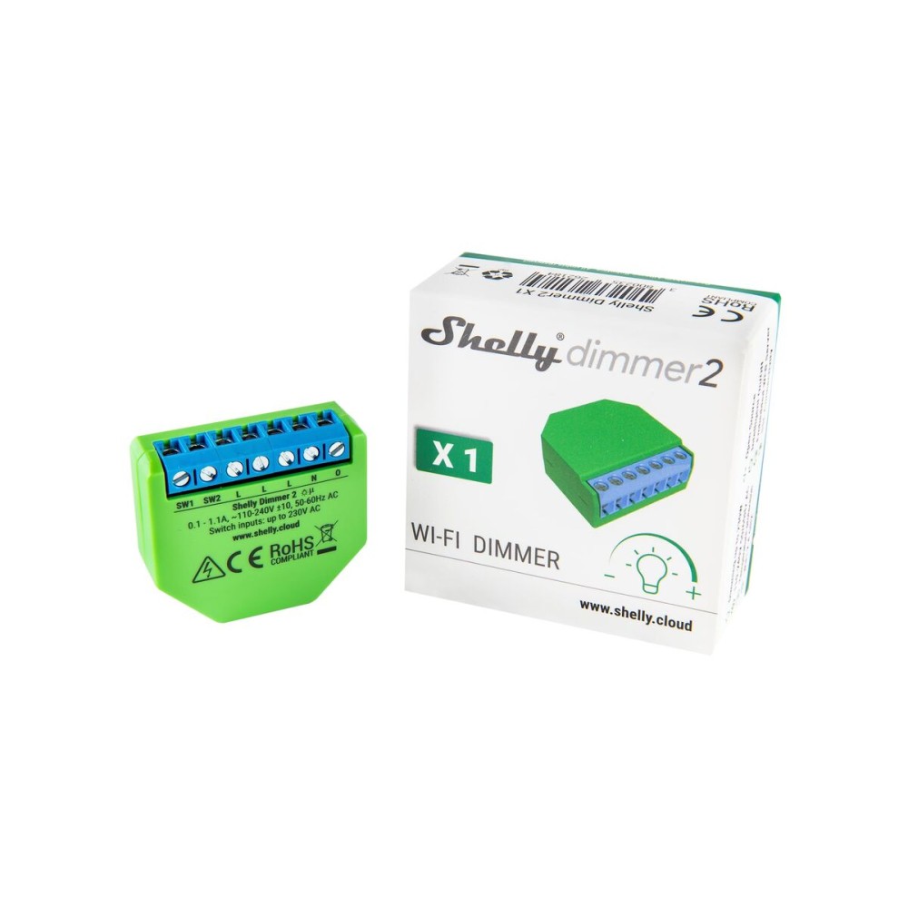 Modul comutator Wi-Fi Shelly Dimmer 2 240 V 2 A