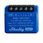 Priză Inteligentă Shelly MINI 1 GEN3 RELE WIFI BT Bluetooth Wi-Fi Bluetooth 4.2