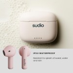 Căști in Ear Bluetooth Sudio A1 True Wireless Roz