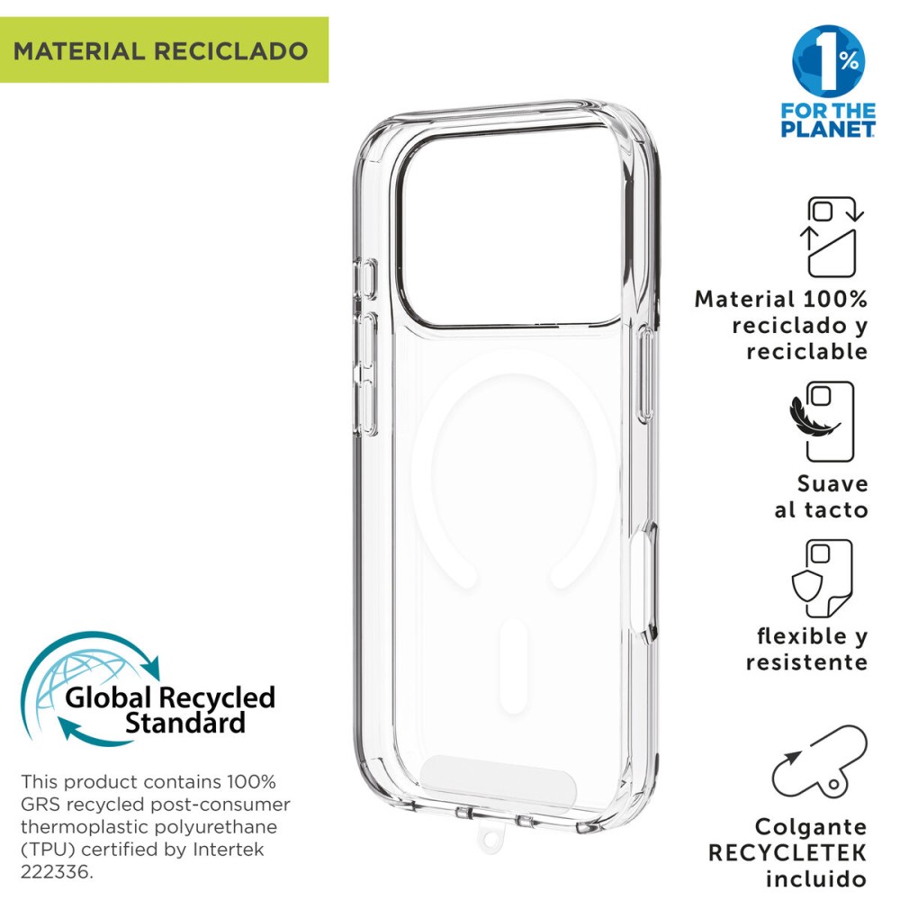 Husă pentru Mobil Muvit for Change iPhone 17 Pro Transparent