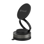 Suport de Telefoane Mobile pentru Mașină Muvit MCCHL0035 Negru