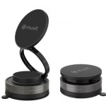Suport de Telefoane Mobile pentru Mașină Muvit MCCHL0035 Negru