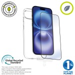 Husă și Protector pentru Mobil Muvit for Change iPhone Air Negru