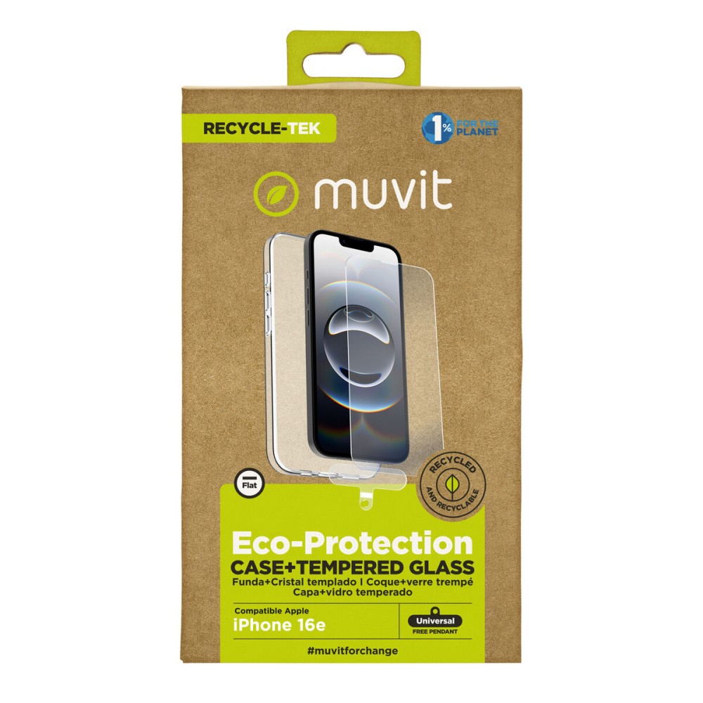 Husă și Protector pentru Mobil Muvit for Change IPhone 16e