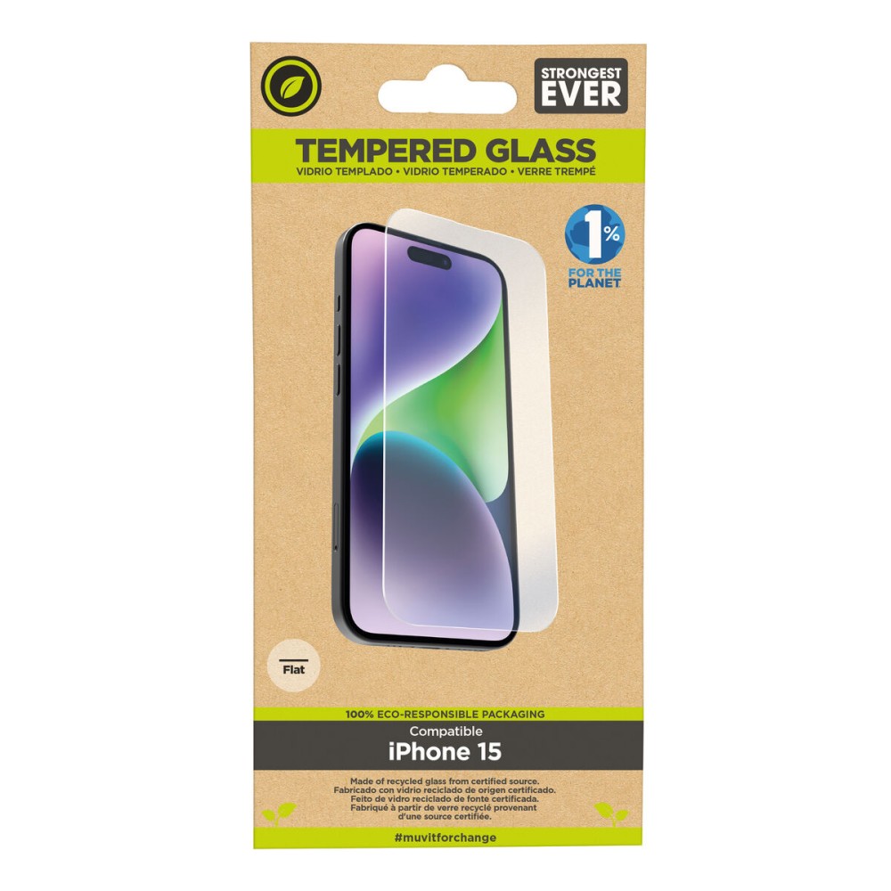 Protector de Ecran pentru Mobil Muvit iPhone 15 iPhone 15