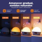 Lampă de masă Muvit SSM-S Galben