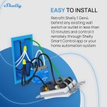 Priză Inteligentă Shelly S4SW-001X16EU Bluetooth Wi-Fi Bluetooth 5.0 240 V