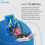 Priză Inteligentă Shelly S4SW-001P16EU Bluetooth Wi-Fi Bluetooth 5.0 10 A
