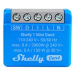 Priză Inteligentă Shelly S4SW-001X8EUU Bluetooth Wi-Fi Bluetooth 5.0