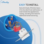 Priză Inteligentă Shelly S4SW-001P8EU Bluetooth Wi-Fi Bluetooth 5.0