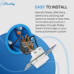 Priză Inteligentă Shelly SHELLY 2PM GEN4 X4 Wi-Fi 230 V 10 A (4 Unități)