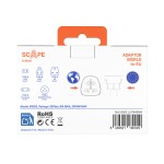 Hoț de priză Scape Travel 830DE (2PCS) Plastic