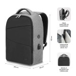 Rucsac pentru Laptop Subblim SUBBP3SA1100 Negru