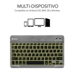 Tastatură Bluetooth Subblim SUB-KBT-SMBL31 Gri Qwerty Spaniolă