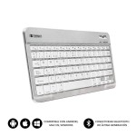 Tastatură Bluetooth Subblim SUB-KBT-SM0001 Argintiu Qwerty Spaniolă