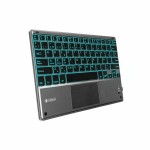 Tastatură Bluetooth cu Suport pentru Tabletă Subblim SUB-KBT-SMBT51 Gri Multicolor Qwerty Spaniolă