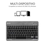 Tastatură Bluetooth Subblim SUB-KBT-SM0002 Gri Qwerty Spaniolă