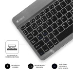Tastatură Bluetooth Subblim SUB-KBT-SM0002 Gri Qwerty Spaniolă