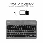 Tastatură Bluetooth Subblim SUB-KBT-SM0002 Gri Qwerty Spaniolă