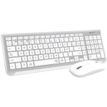 Tastatură și Mouse Fără Fir Subblim SUBKBC-DCEP10 Argintiu Qwerty Spaniolă