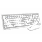 Tastatură și Mouse Fără Fir Subblim SUBKBC-DCEP10 Argintiu Qwerty Spaniolă