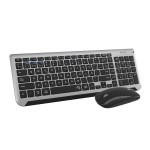 Tastatură și Mouse Fără Fir Subblim SUBKBC-DCEP20 Gri Qwerty Spaniolă