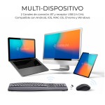 Tastatură și Mouse Subblim SUBKBC-DCOPW2 Negru Spaniolă Qwerty Spaniolă QWERTY