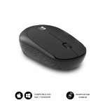 Mouse și mouse pad pentru jocuri Subblim Harm XL Negru