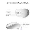 Mouse Fără Fir Subblim SUBMO-EDCON02 Alb 2400 dpi