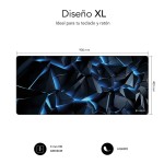 Covoraș de șoarece Subblim SUBMP-01PUW06 Albastru Negru