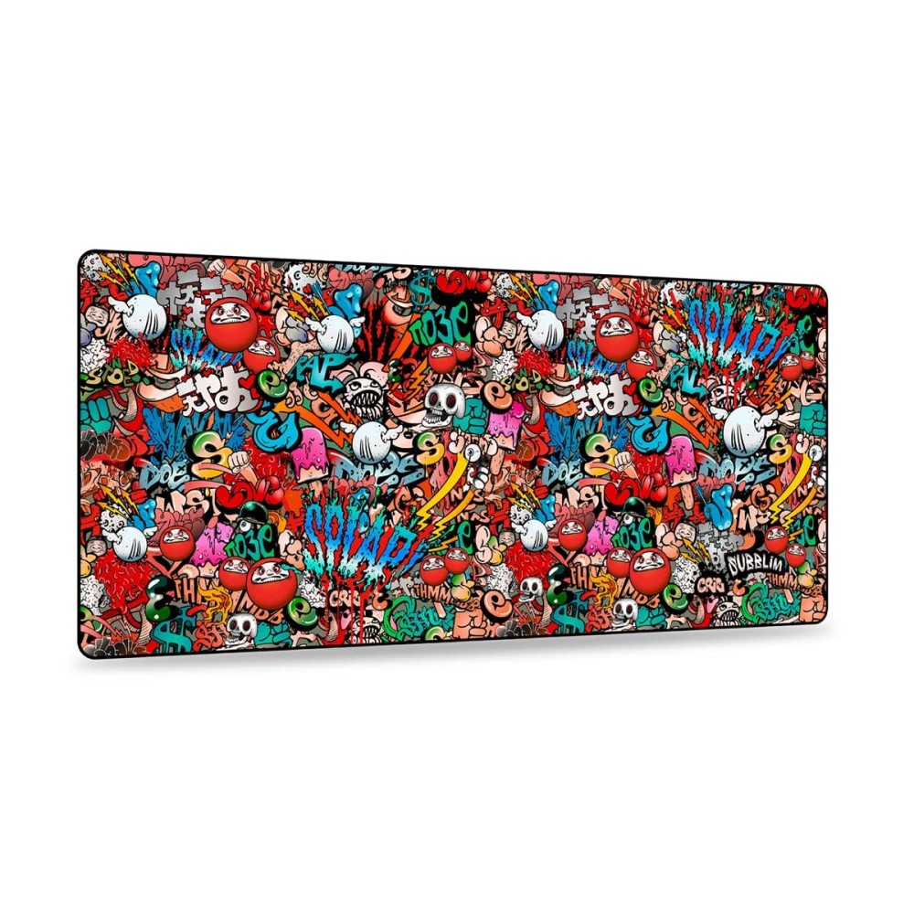 Covoraș de șoarece Subblim SUB-MP-01PUW02 Negru Multicolor XL