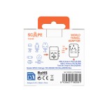 Hoț de priză Scape Travel 651UC Plastic