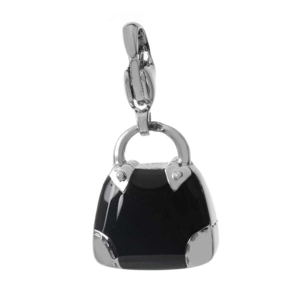 Charm Damă Ti Sento 8139EB Negru 1,5 cm