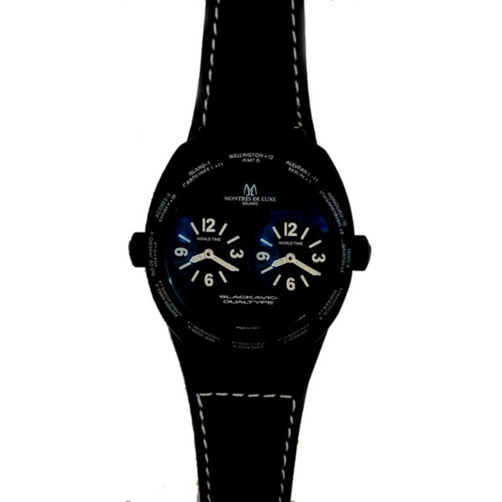 Ceas Unisex Montres de Luxe 09BK-3001 (Ø 40 mm)
