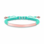 Brățară Damă Thomas Sabo LBA0062-597-1 Albastru Aur roz Argintiu
