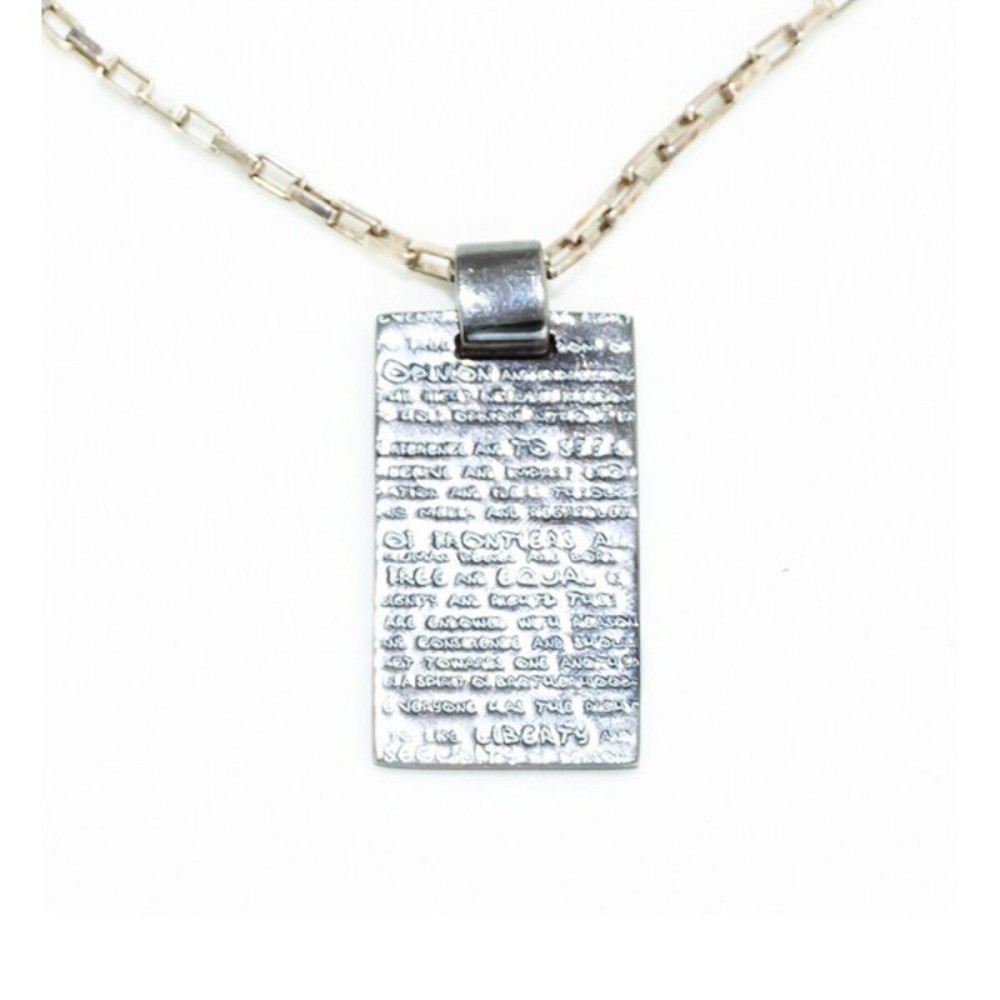 Pandantiv Damă Demaria DMHRC002-BLAN 84 cm