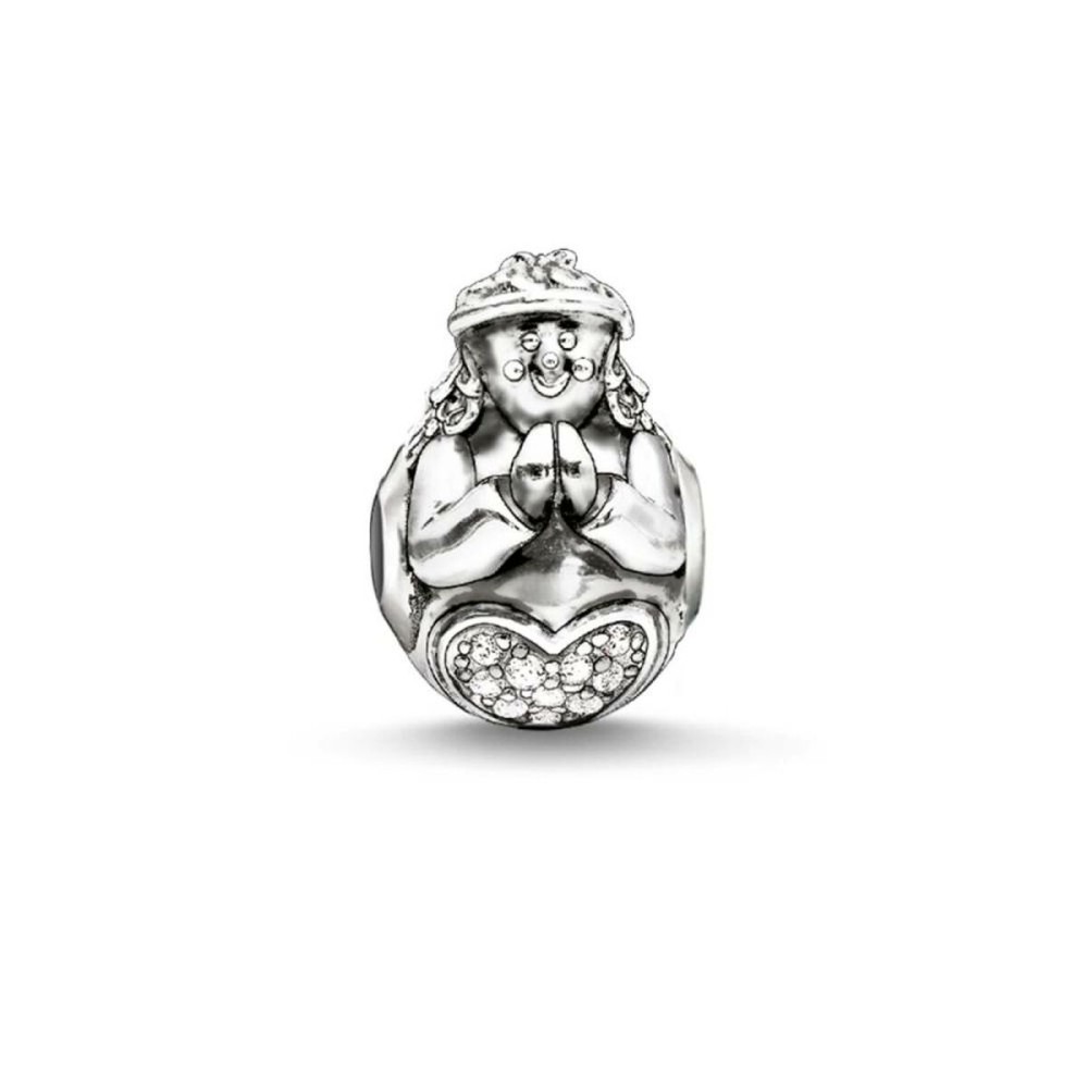 Mărgele Damă Thomas Sabo K0182-643-14 Argintiu 1 cm