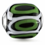 Mărgele Damă Thomas Sabo K0253-017-6 Verde 1,1 cm