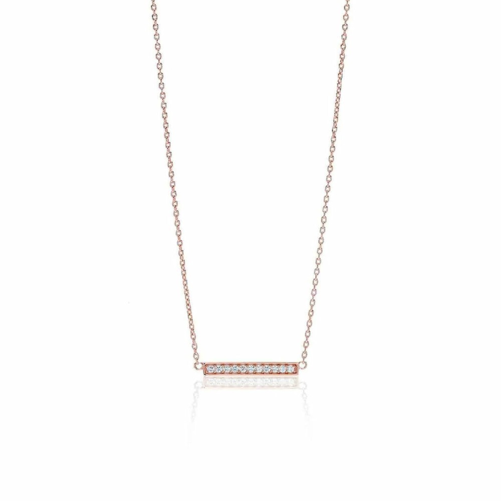 Colier Damă Sif Jakobs C1011-CZ-RG 38 cm