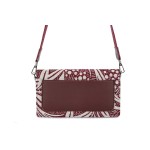 Geantă Damă Laura Ashley CRESTON-FLOWER-CLARET-RED Gri 24 x 13 x 3 cm