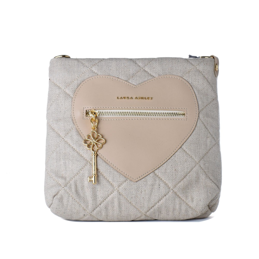 Geantă Damă Laura Ashley DIXIE-CREAM Gri 24 x 24 x 9 cm